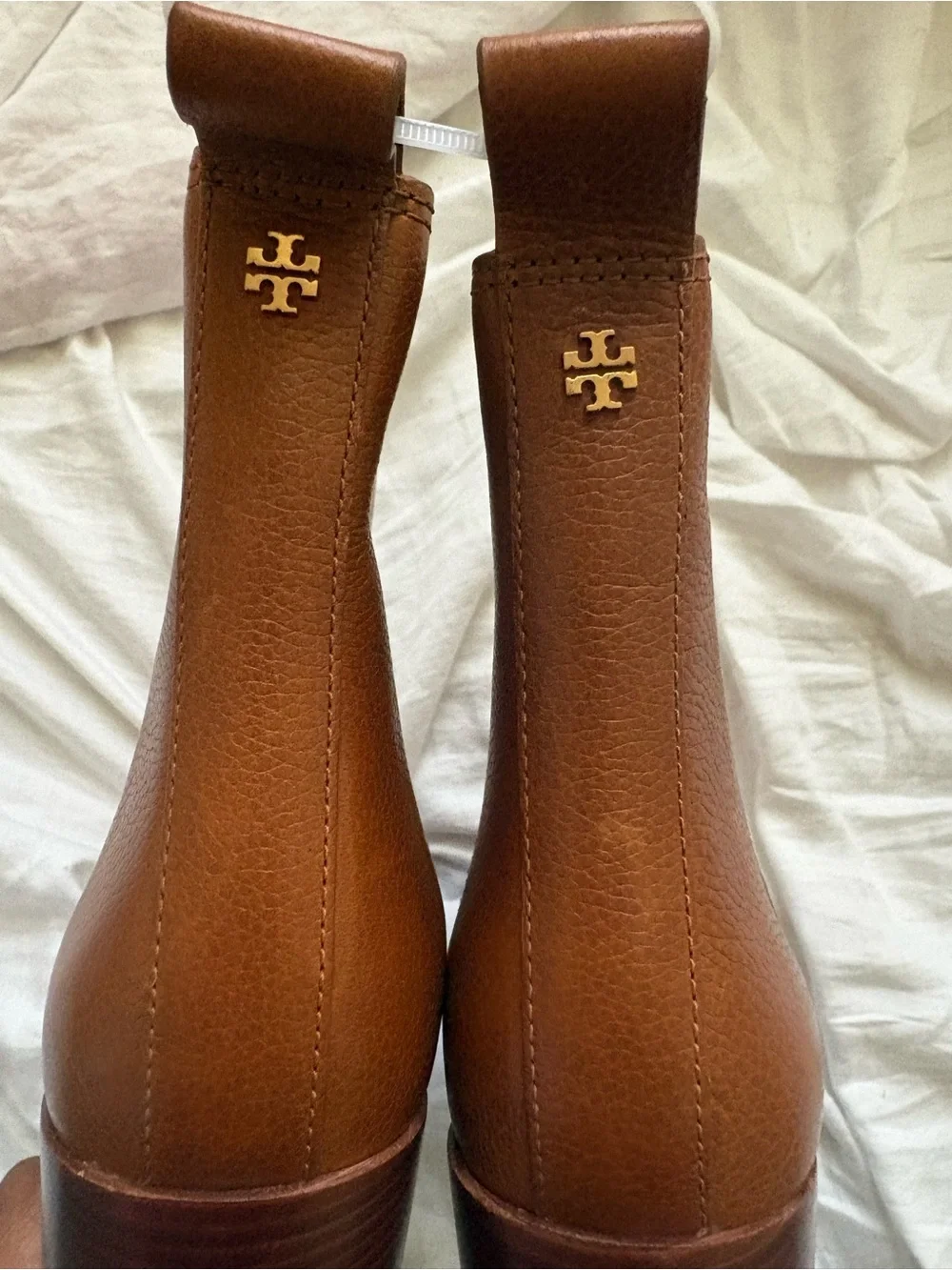 Tory Burch Chestnut Platform Chelsea Boots - Women sz 11B